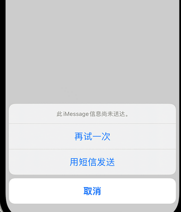 金堂apple维修iPhone上无法正常发送iMessage信息