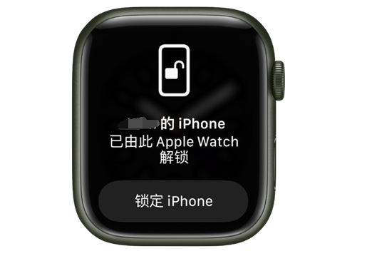 金堂苹果手机维修分享用 AppleWatch 解锁配备面容 ID 的 iPhone方法 