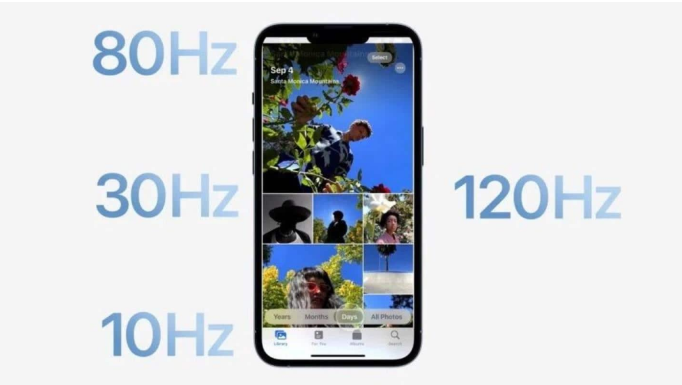 金堂苹果14维修分享iPhone 14有高刷吗 
