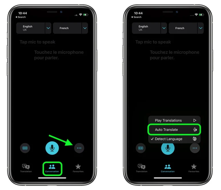 金堂苹果手机维修分享iOS 15 “翻译” App 新改进 